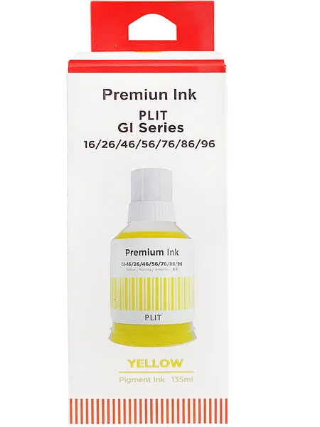 Tinta Cony GI-16 Amarillo de 135 ml Compatible con Canon