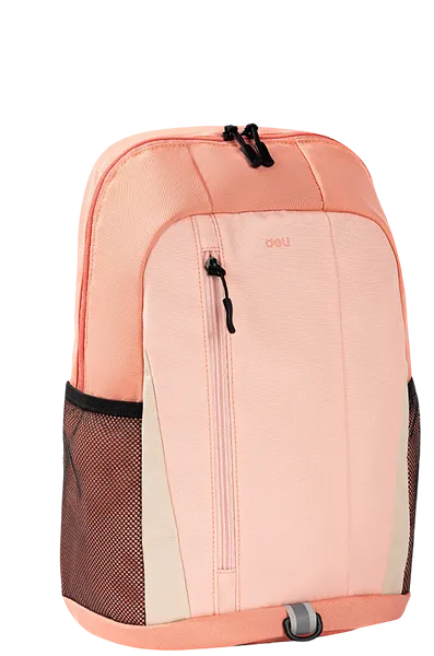  Mochila de Viaje 15" Estilo Minimalista, Rosado - Deli BG125