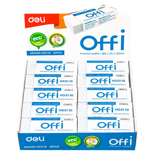 Goma Borrante Eco-PVC Deli Offi