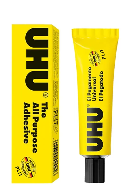 Pegamento de Silicón Pegatodo UHU en Gel, 35 ml