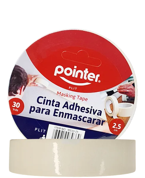 Cinta Masking Tape 1" x 30 Yardas - Pointer MS30-25