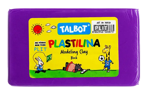Masilla Plastilina Talbot Morado 150 gr