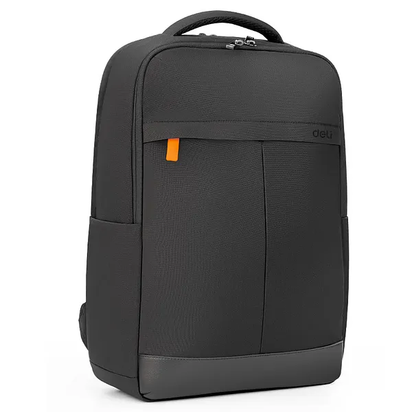 Mochila Ejecutiva para Portátil 16", Laptops de Trabajo y Viajes de Negocios, Negro