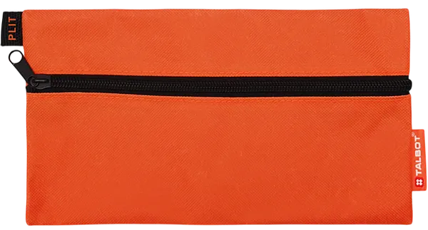 Estuche Cartuchera Portalápices Escolar Talbot, Naranja