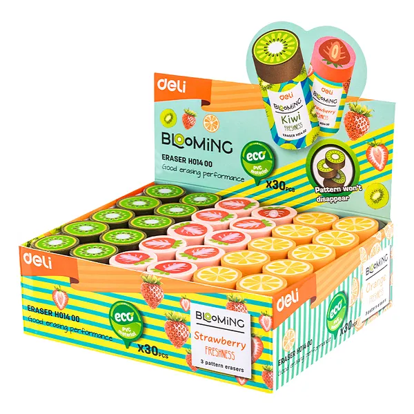 Goma de Borrar con Diseño de Frutas Deli Blooming H01400