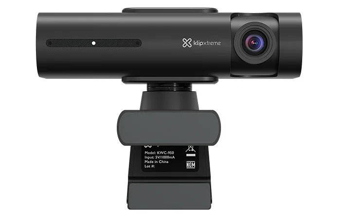 Cámara Web y Conferencia KlipXtreme Spiegel KWC-950 Ultra HD 4K con IA, Auto-Tracking y Control por Gestos