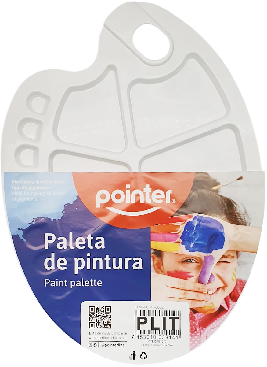 Paleta de Pintura Múltiples Pointer PT-0008