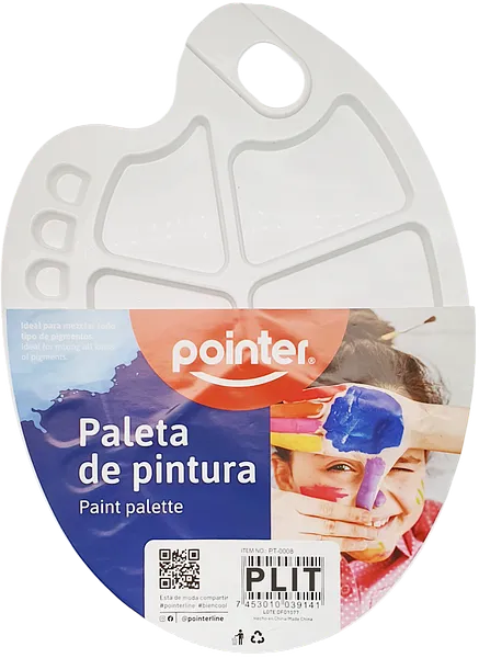 Paleta de Pintura Múltiples Pointer PT-0008