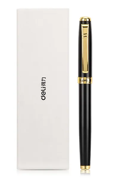 Bolígrafo Ejecutivo 0.5 mm Negro - Deli S86