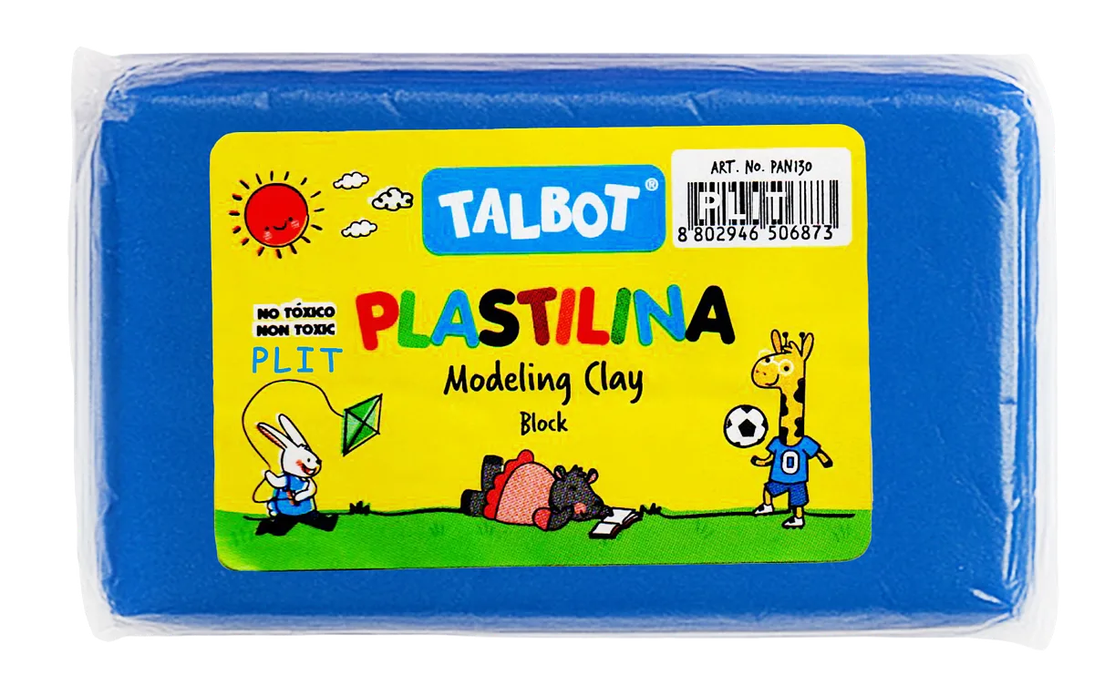Masilla Plastilina Talbot Azul 150 gr