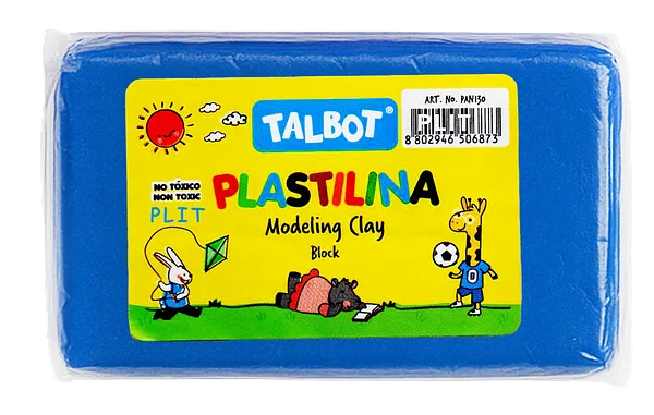 Masilla Plastilina Talbot Azul 150 gr