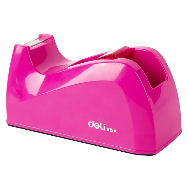 Dispensador de Cinta 3/4" Mediano, Rosado - Deli Rio 815A