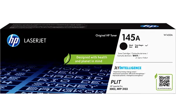Original: Toner HP 145A (W1450A), Negro