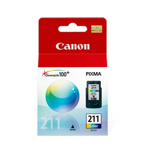 Cartucho Canon CL-211, Color