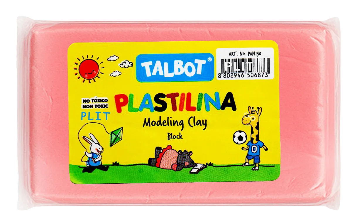 Masilla Plastilina Talbot Rosado 150 gr