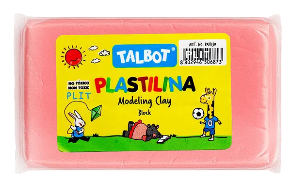Masilla Plastilina Talbot Rosado 150 gr