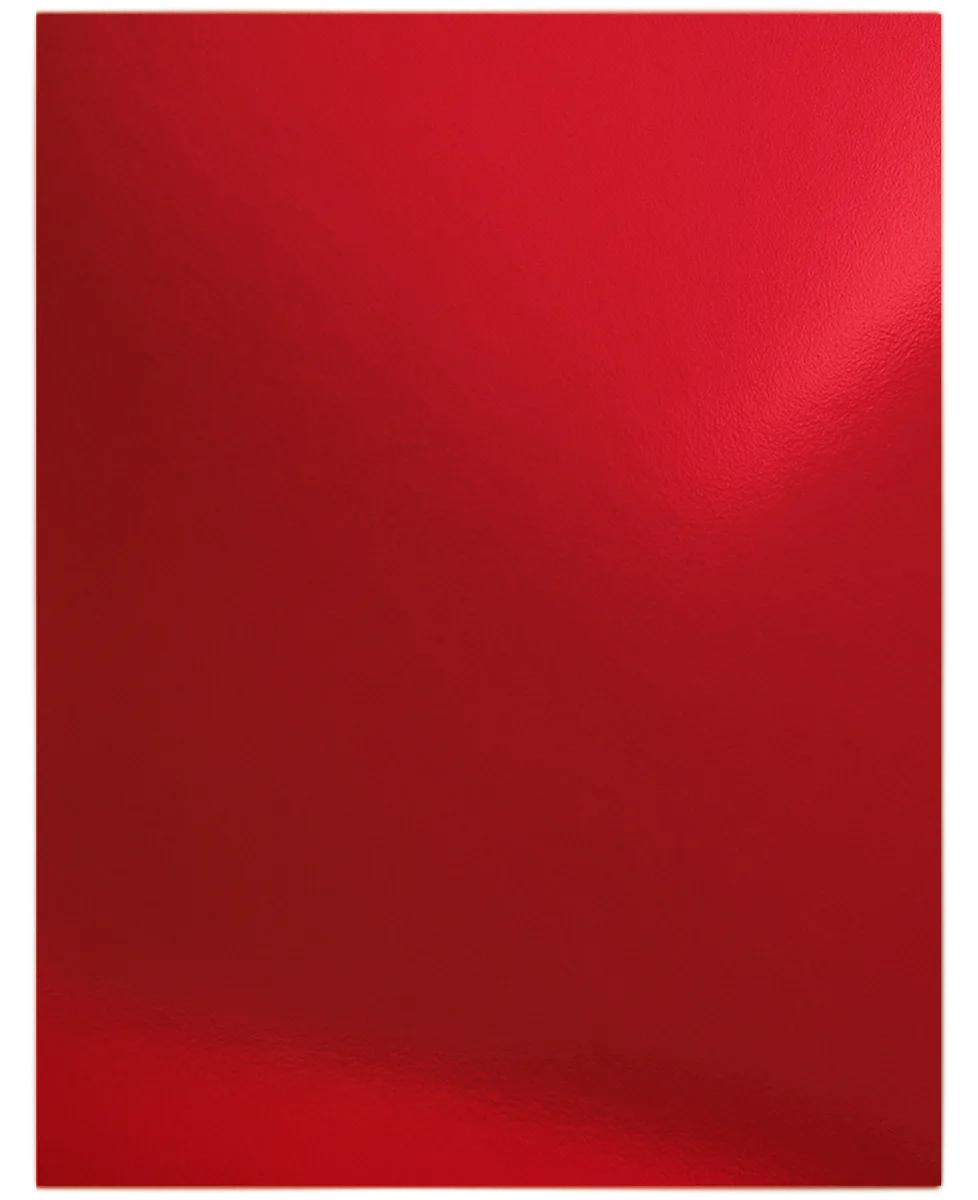Lámina de Cartulina Rojo Metálico 20" x 26"