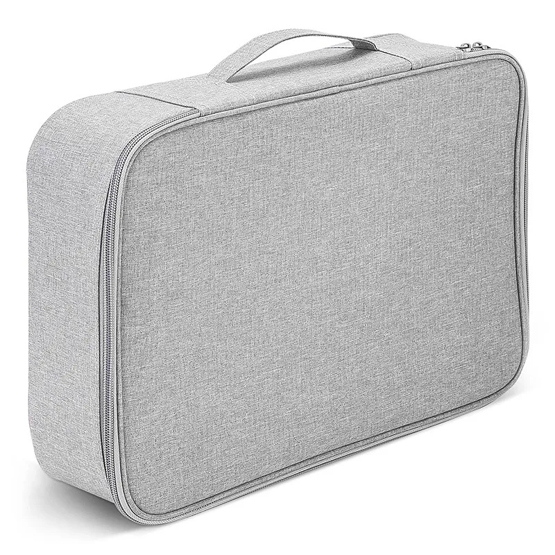 Bulto de Viaje para Laptop 15" con Múltiples Compartimentos, Gris