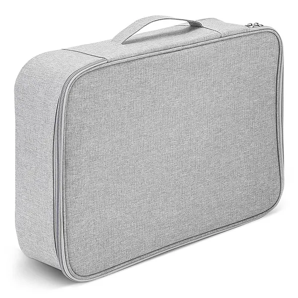 Bulto de Viaje para Laptop 15" con Múltiples Compartimentos, Gris