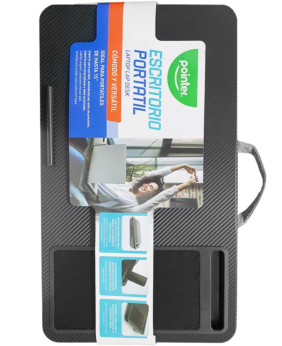 Base Portable para Laptop Acorchada - Pointer DSK-10 