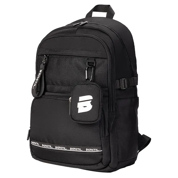 Mochila Escolar 19" Negra para Estudiantes