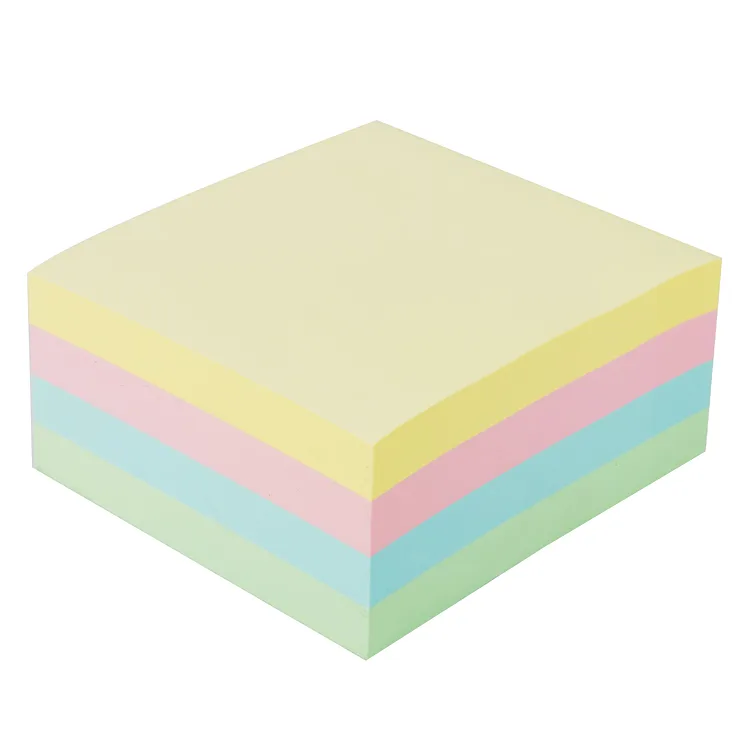 Torre de Nota Adhesiva (Post-it) 3x3 Color Pastel, 400 Hojas - Deli Stick Up A017