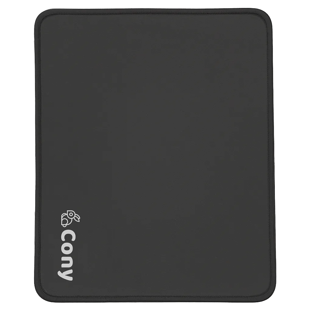 Almohadilla Cony para Mouse, Negra