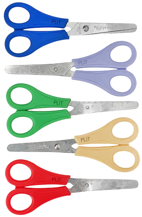 Tijera Escolar Facela Sin Punta para Niños 4.5"