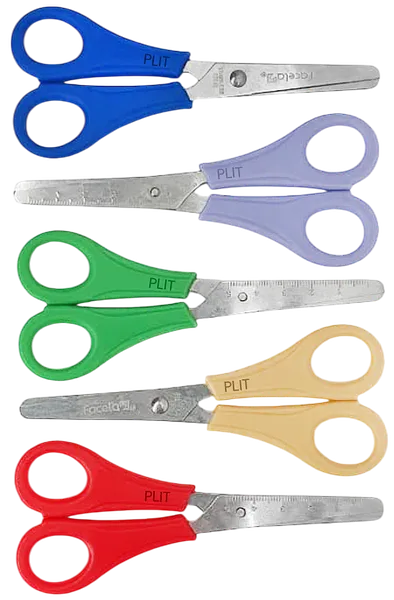 Tijera Escolar Facela Sin Punta para Niños 4.5"