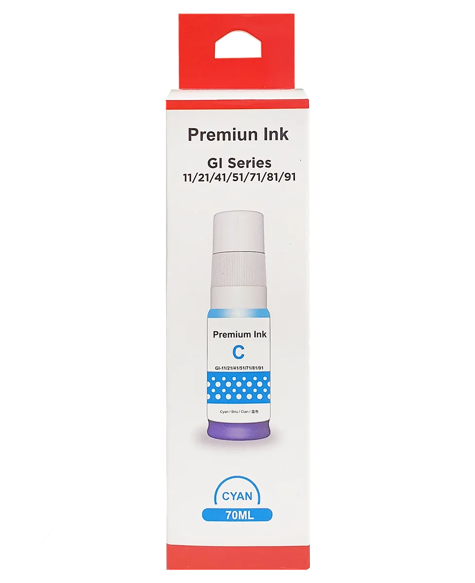 Tinta Cony Compatible con Canon GI-11 Cyan, 70ml