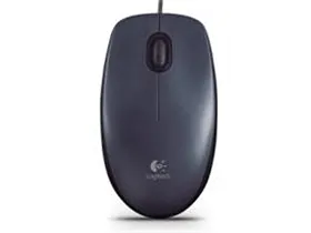 Mouse Logitech M100 USB Óptico Alámbrico Negro