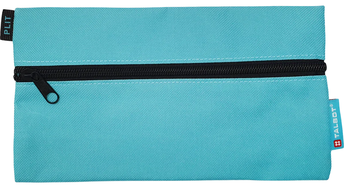 Estuche Cartuchera Portalápices Escolar Talbot, Azul Celeste