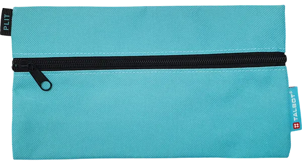 Estuche Cartuchera Portalápices Escolar Talbot, Azul Celeste