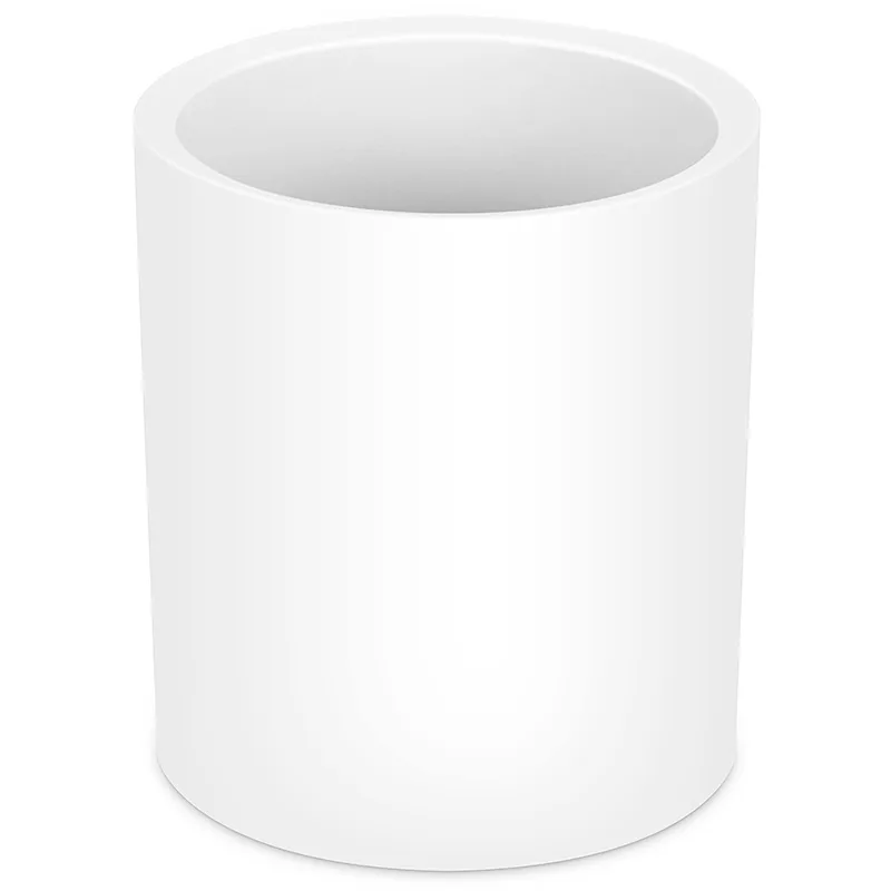 Porta Lápiz Circular de Estilo Minimalista, Blanco - Deli Nusign NS023