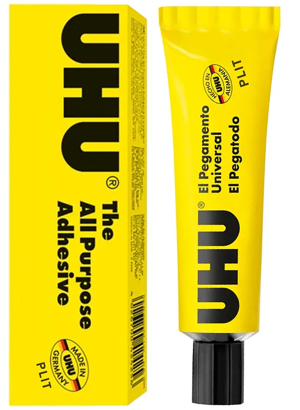 Pegamento de Silicón Pegatodo UHU en Gel, 125 ml