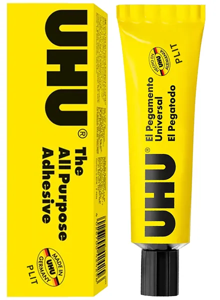 Pegamento de Silicón Pegatodo UHU en Gel, 125 ml