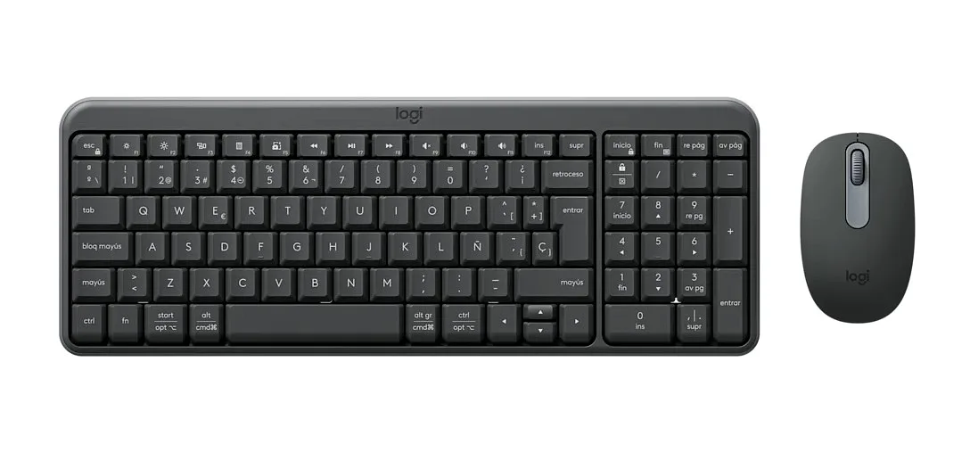 Combo Teclado + Mouse Logitech MK250 Compact Wiriless Bluetooth, Español